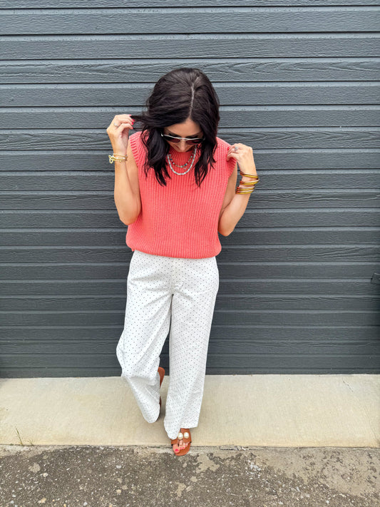 Papaya Sweater Vest