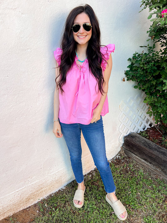 Candy Pink Blouse