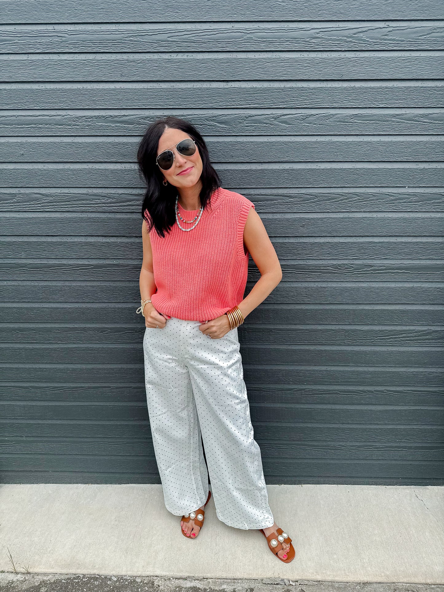 Papaya Sweater Vest