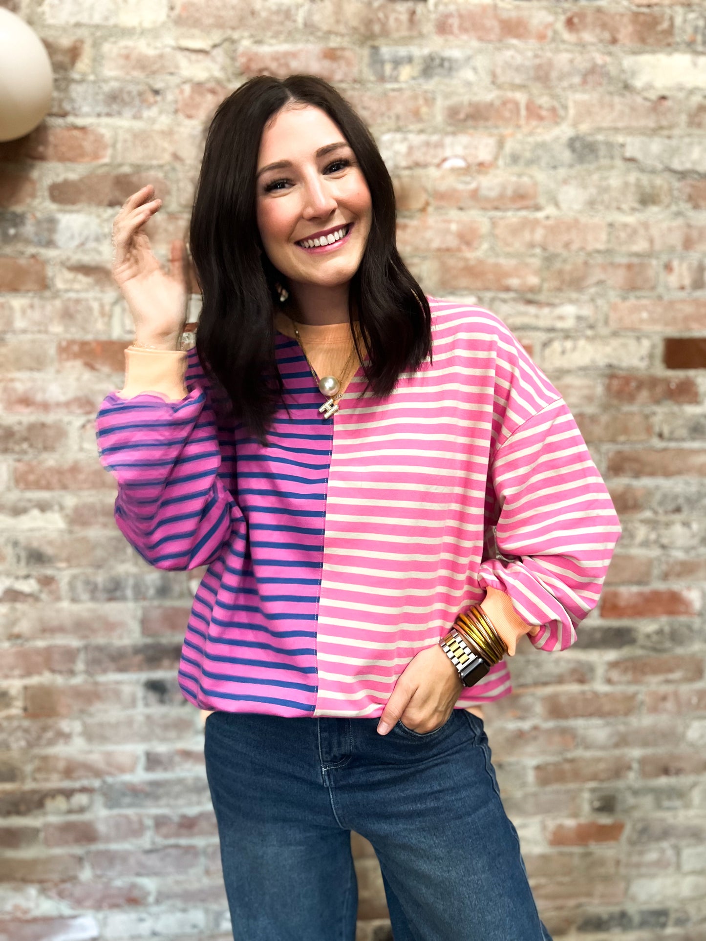 Stowe Striped Top
