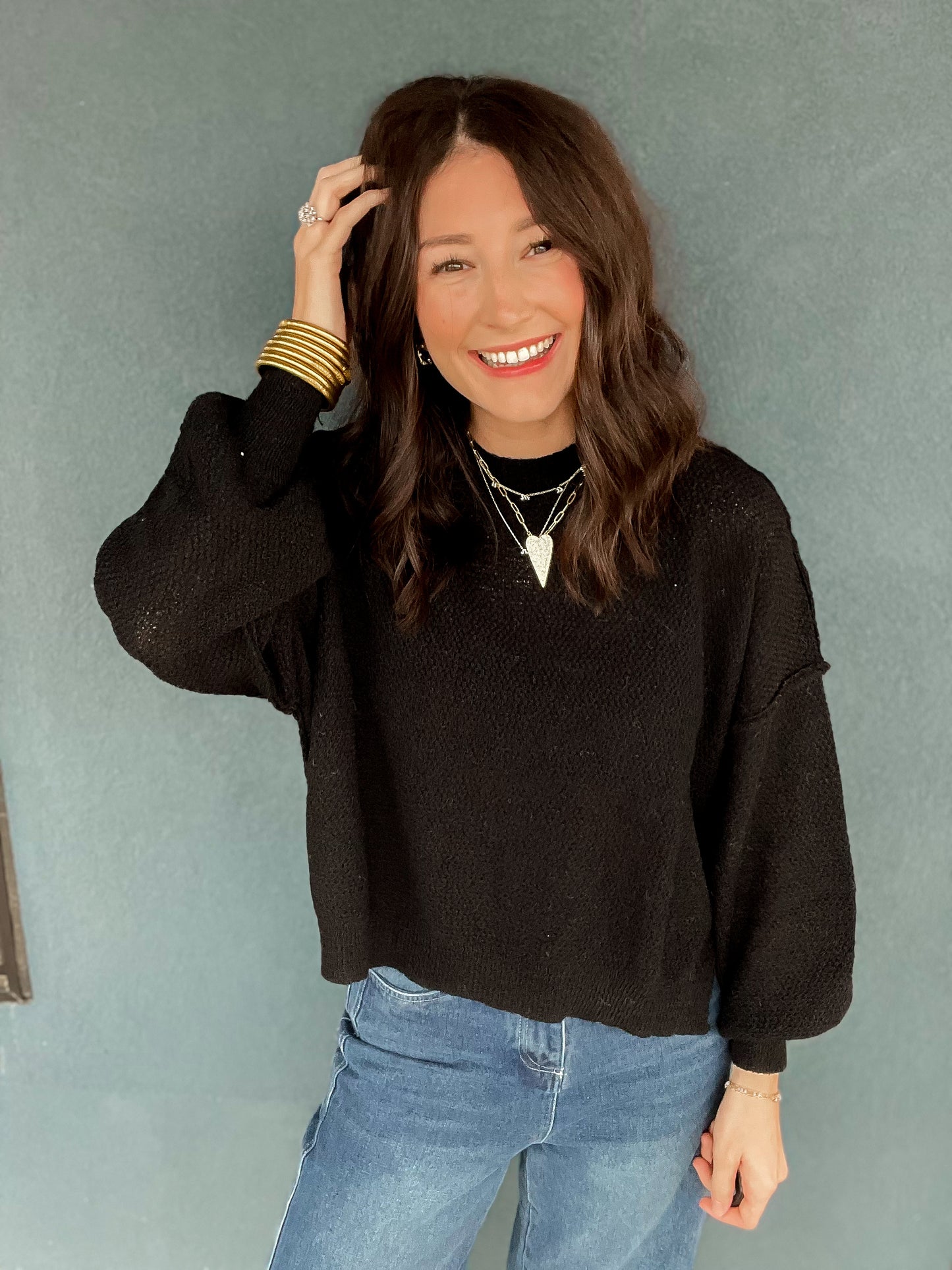 The Sadie Sweater - Black