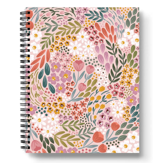 Summer Meadows Spiral Notebook