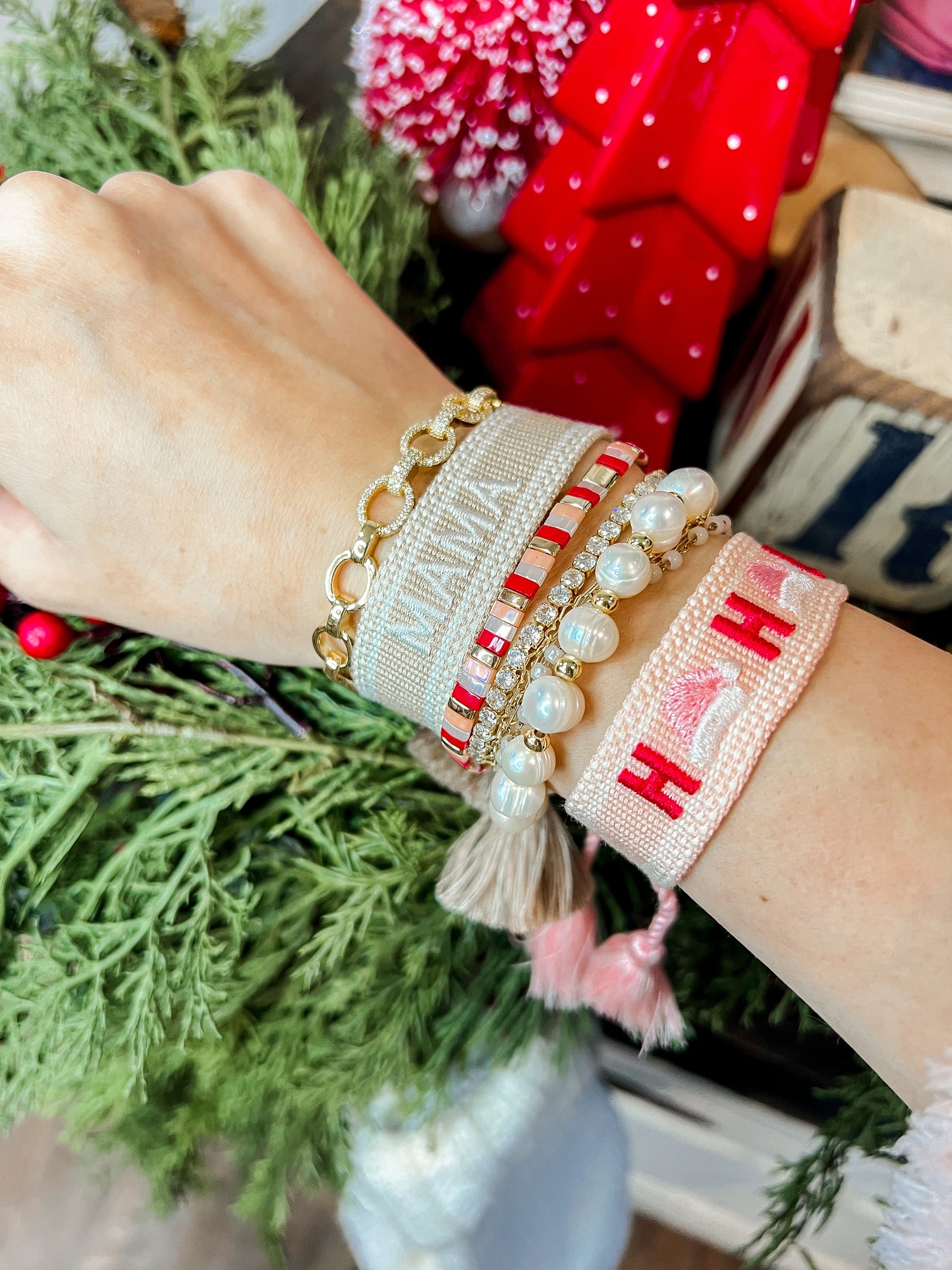 MAMA Canvas Bracelet