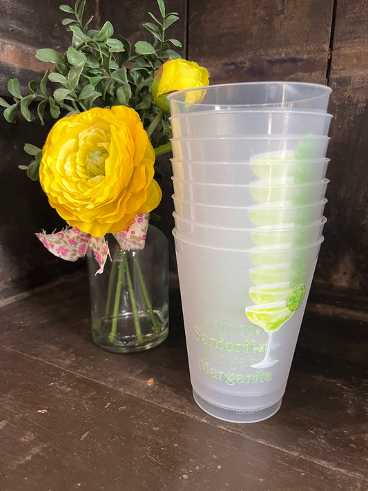Seniorita Margarita Cup Stack