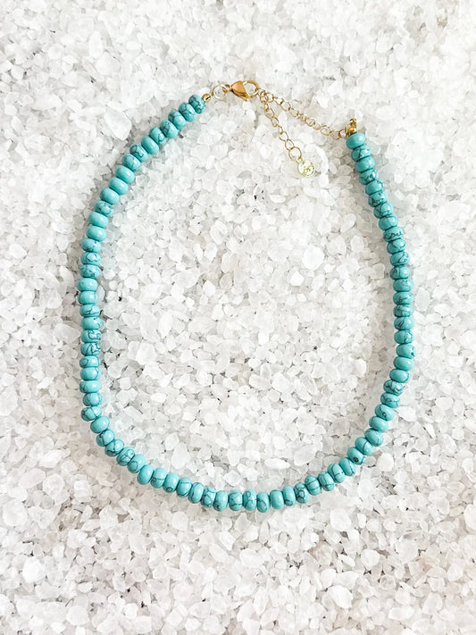 Turquoise Stone Necklace