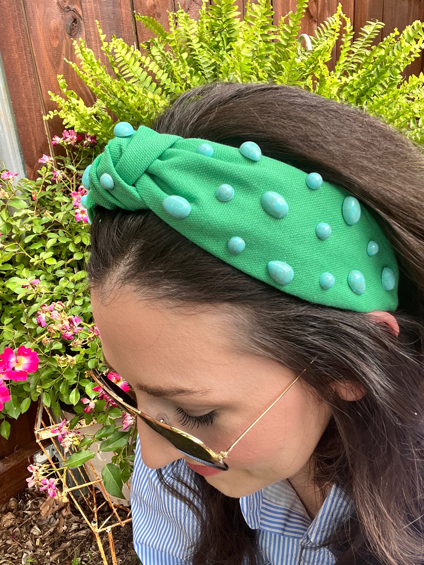 Kelly with Turquoise Headband