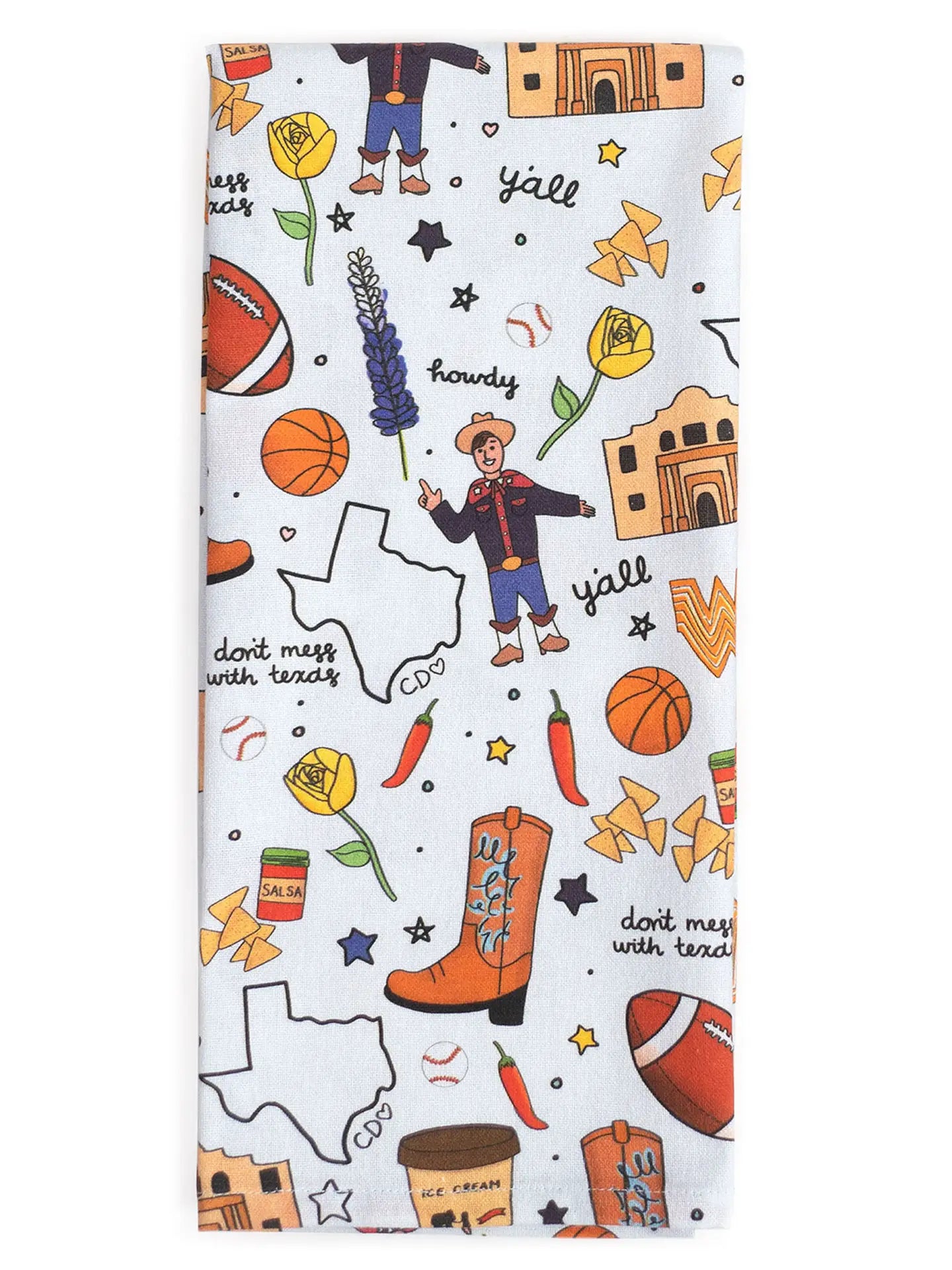 Texas Forever Tea Towel