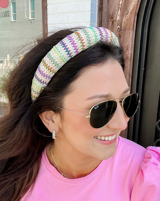 Colorful Zig Zag Headband