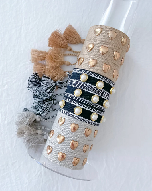 Stud Tassel Bracelets