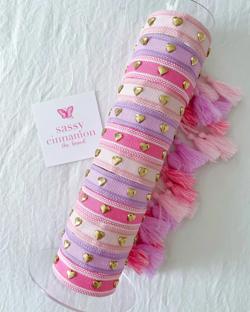 Heart Tassel Bracelets