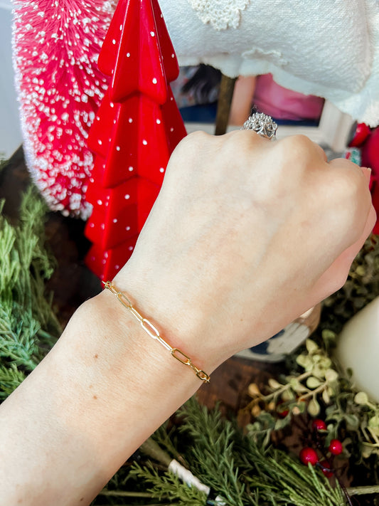 Chain Link Pulley Bracelet