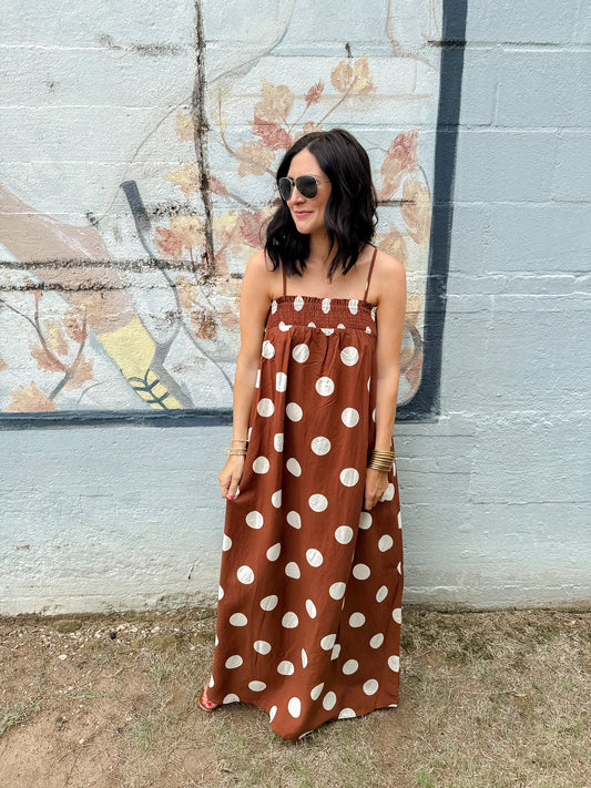 Seeing Spots Maxi Dress