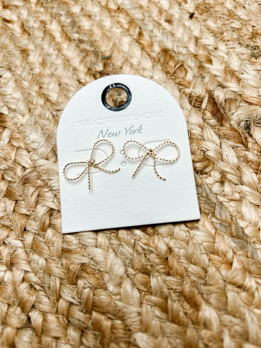 Bow Stud Earrings