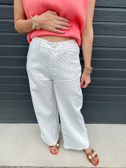 Coquette Polka Dot Pants