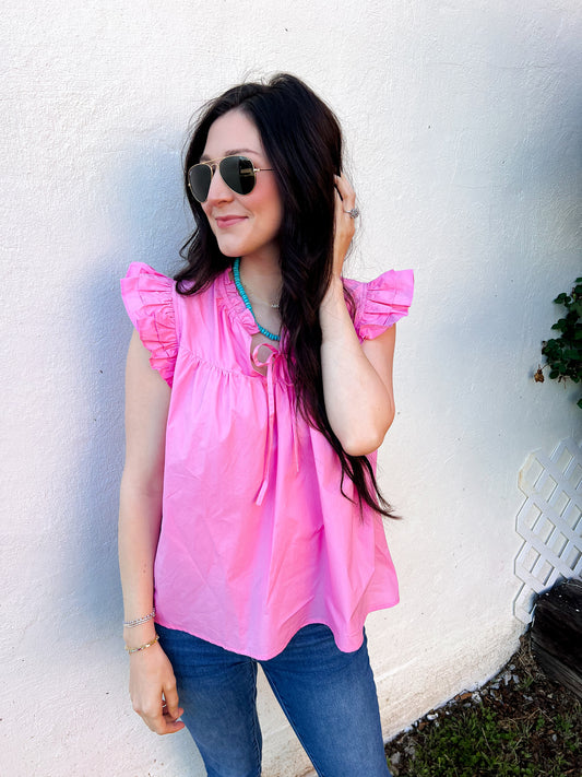 Candy Pink Blouse