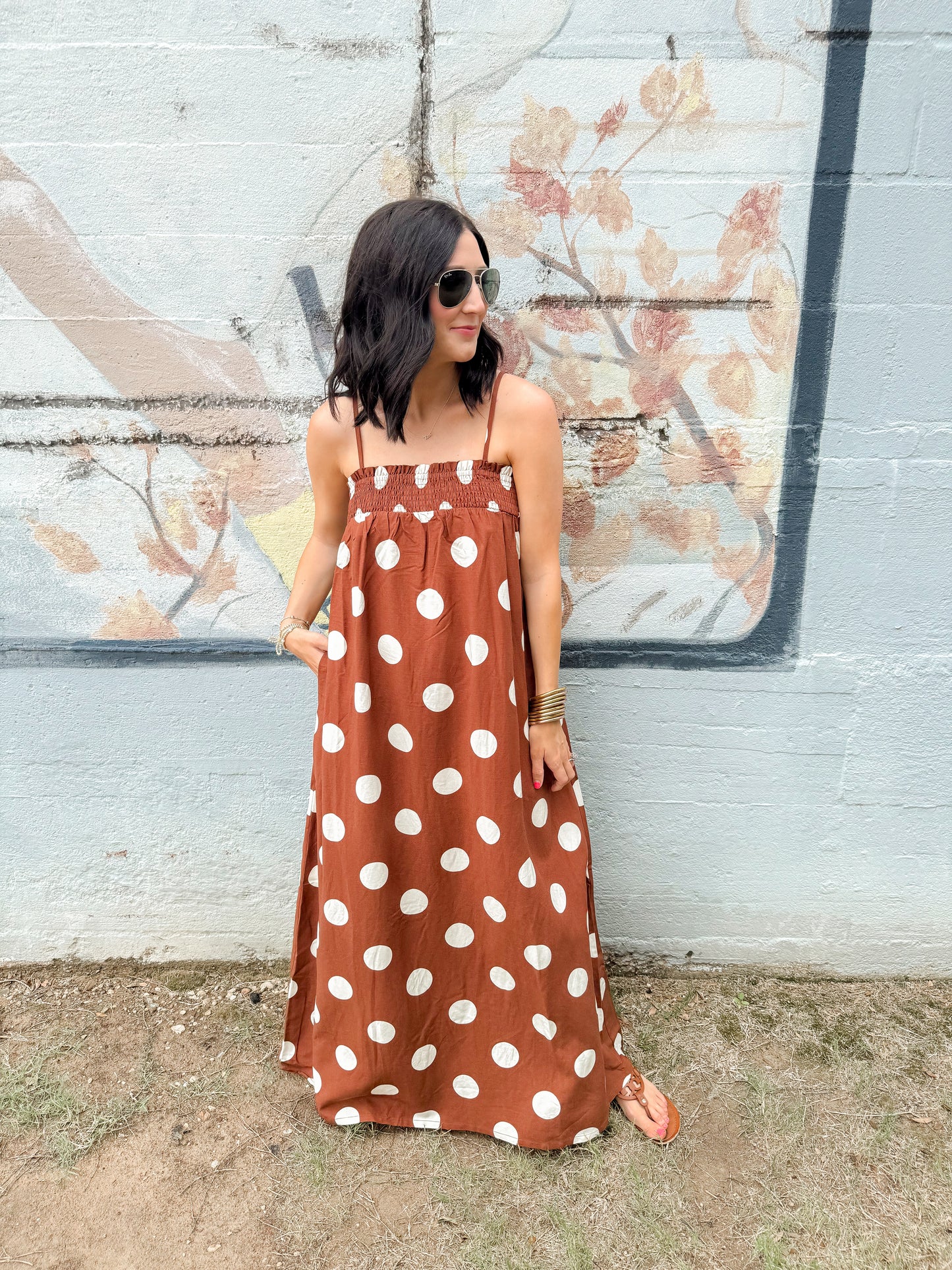 Seeing Spots Maxi Dress