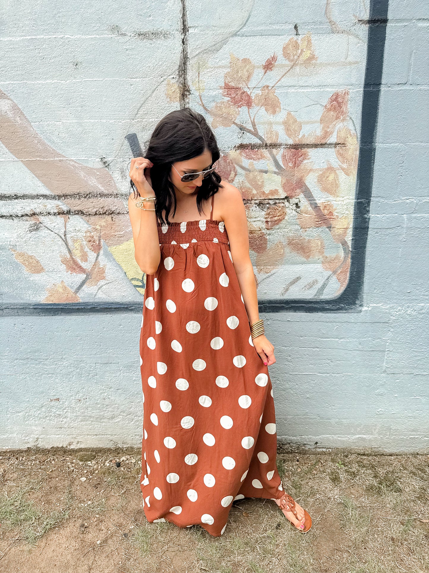 Seeing Spots Maxi Dress