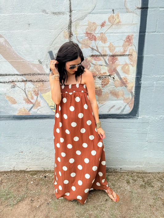Seeing Spots Maxi Dress